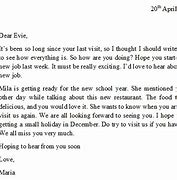 Image result for My Best Friend Letter