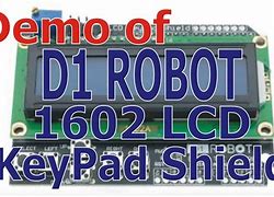 Image result for D1 Robot LCD Keypad Shield