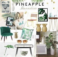 Image result for Interior Design Pineapple Decor