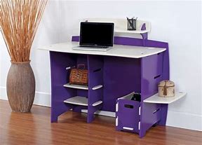 Image result for Purple Computer Desk