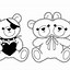 Image result for Teddy Bear Holding Heart Cartoon