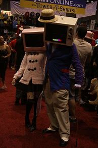 Image result for Square TV Heads Cosplay