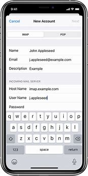 Image result for iPhone Verizon Cox Email Settings