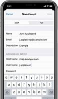 Image result for iPhone Add Account