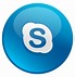 Image result for Skype Icon White