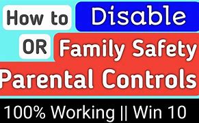 Image result for Removing Parental Controls