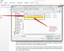 Image result for How to Find Unsaved Word Document