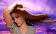 Image result for Digital Art Girl Hair