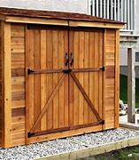 Image result for 4 X 8 Wooden Shed