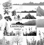 Image result for Photoshop Landscape Brushes