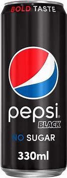 Image result for Pepsi Black Can