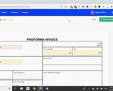 Image result for Proforma Invoice Template Editable