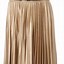 Image result for Gold Pleated Maxi Skirt