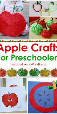 Image result for Apple Art for Preschoolers