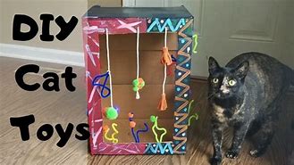 Image result for DIY Cardboard Cat Ball Toy