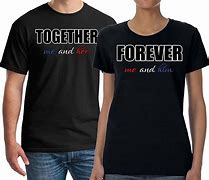 Image result for Married Matching Couple Shirts
