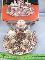 Image result for Miniature Tea Sets Collectibles