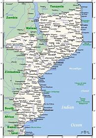 Image result for Imagem Do Mapa De Mocambique