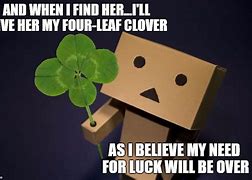 Image result for Four Leaf Clover Meme