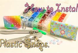 Image result for Plastic Snaps for Sewing