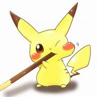 Image result for Cute Pikachu Eating Pocky