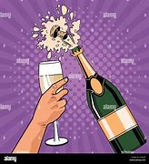 Image result for Champagne Bottle Pop Art