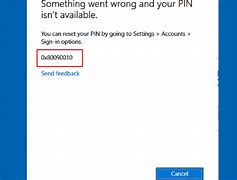 Image result for Windows Hello Pin Problems