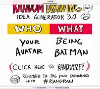 Image result for What Should I Draw Generator