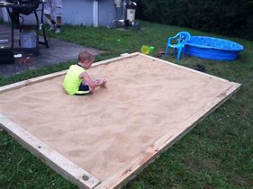 Image result for Large SandBox with Cover