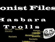 Image result for Hasbara Trolls