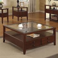 Image result for 30 Inch Square Coffee Table