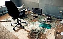 Image result for Broken Computer Wall Desk