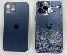 Image result for Cracked iPhone Back Glass 13 Pro Max