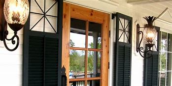 Image result for Cottage Style Exterior Window Shutters