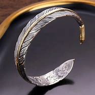 Image result for Men's Feather Bracelet