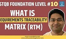 Image result for Project Requirements Traceability Matrix