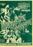 Image result for Old Monster The Invisible Man