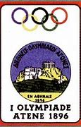 Image result for Logo of Olympics in 1896