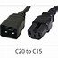 Image result for TV Standard Power Cable