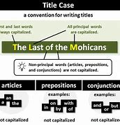 Image result for Title Case Rules