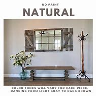 Image result for Rustic Window Frame Mirror