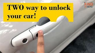 Image result for Unlock Car Door Sign
