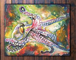 Image result for Nordic Octopus Art