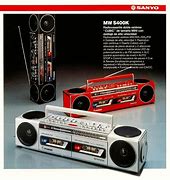 Image result for Mw747k Sanyo Boombox