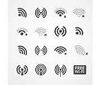 Image result for Wifi Icon Black