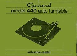 Image result for Garrard Turntable A27 C114 Diagram