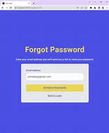 Image result for Forgot Password Page