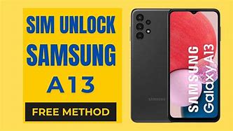 Image result for Samsung A13 Network Unlock Code
