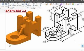 Image result for Inventor Practice Drawings