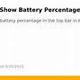 Image result for How to Make iPhone Show Battery Percentage